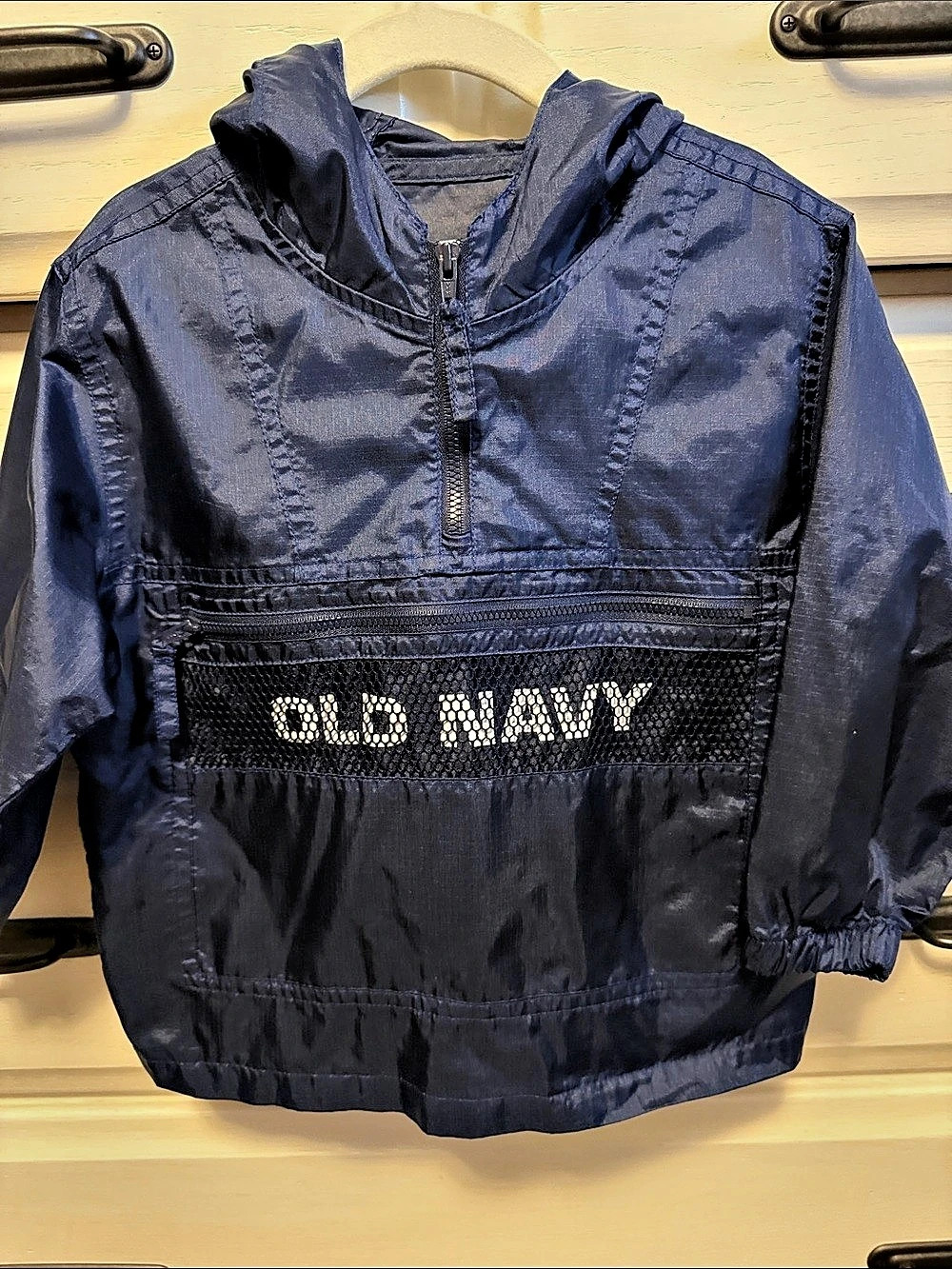 Old Navy Girls 2T Blue Hooded Jacket Like New
